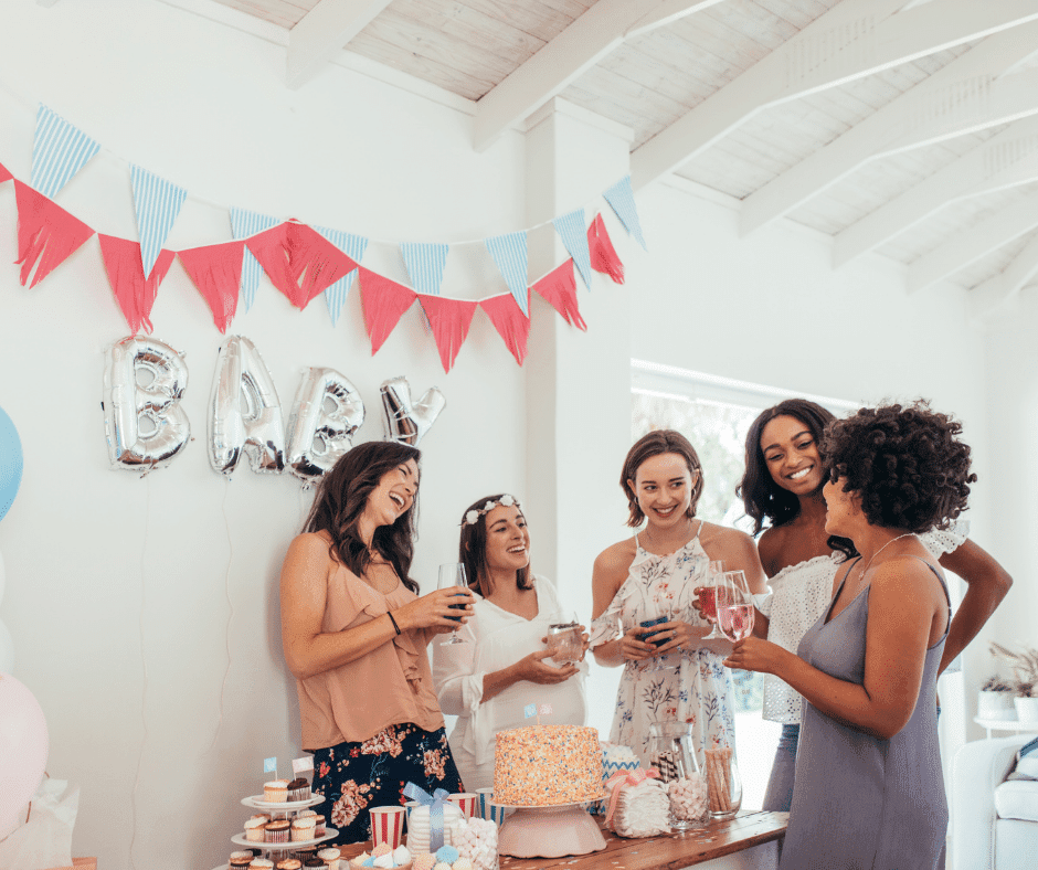 How to Include Long Distance Family in a Baby Shower (Hybrid)